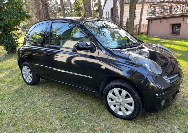 Nissan Micra cena 9999 przebieg: 143300, rok produkcji 2007 z Warszawa małe 121